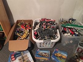 LEGOS, LEGO SETS, LEGO BOOKS 