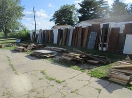 old doors/shutters/lumber