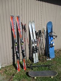 snow ski's and more....