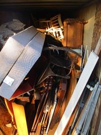 inside view of semi trailer full to ceiling all the way up!