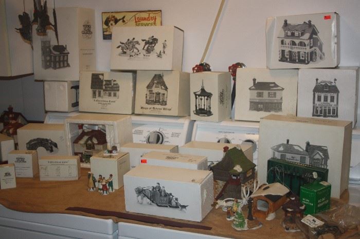 LOADS OF DEPT 56 BUILDING AND EXTRAS