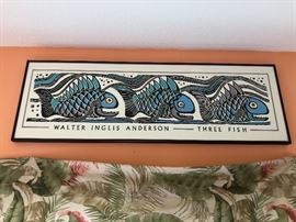 Three Fish Walter Anderson