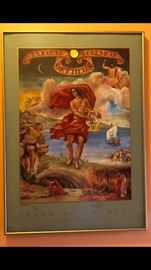 Orpheus Limited Edition Signed Poster Signed By Anne Rice and
Artist Tony Green