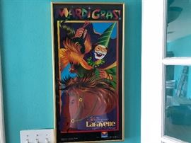 Lafayette Mardi Gras Poster