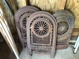 Coal Burning Fire place Covers 