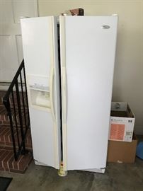 Side by Side refrigerator $ 120.00