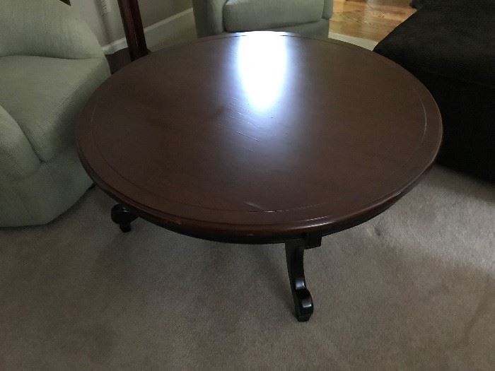Round Coffee Table $ 80.00