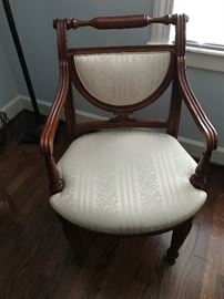 Upholstered Vintage Chair $ 80.00