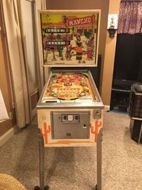Vintage Rancho Pinball Machine