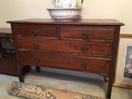 Serving pitcher and dresser