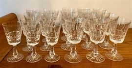 Waterford Kylemore Water Goblets and Clarets