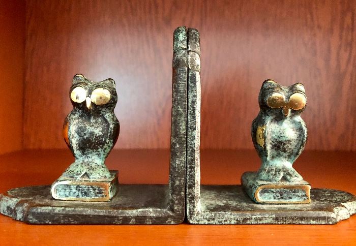 Small Owl Bookends