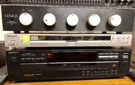 Acurus RL11 Remote Controlled Stereo Preamplifier, Sony CD Changer 