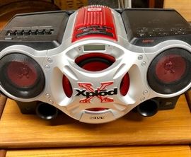 Sony Xplod CFD-G700CP CD/MP3/Radio/Cassette Recorder Portable Stereo Boombox