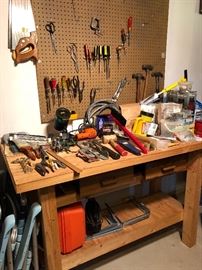 Miscellaneous Tools and Tool Bench, too
