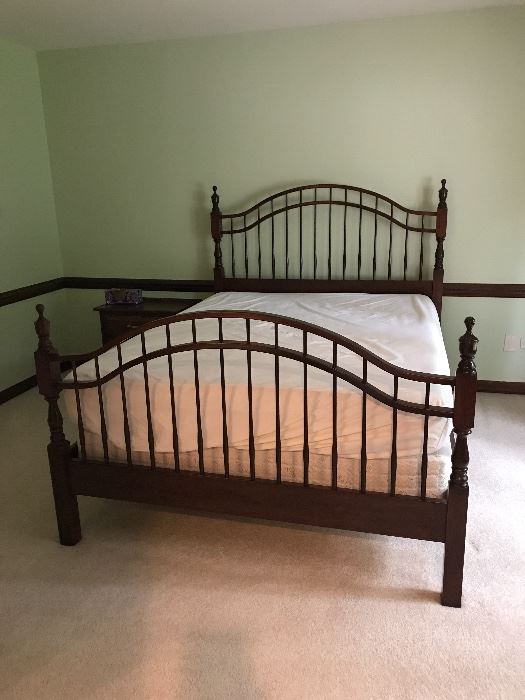 Buy it now - $1,500 Amish Vera Wang Queen Size Bed 