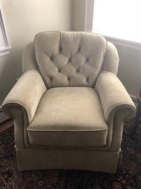 Pair of Upholstered Arm Chairs by Flexsteel