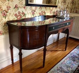 Hand Painted Vintage Sideboard