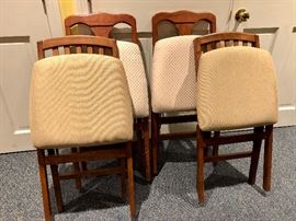 Stakmore Chairs - Queen Ann Back and - and we have 2 tables