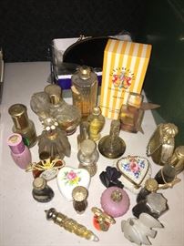 antique and vintage perfume bottles