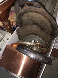 silver plate and copper