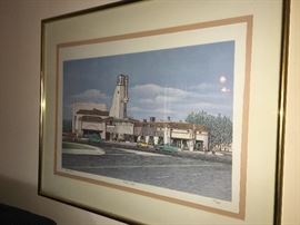 Whittier theater print