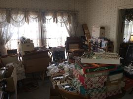 sewing and craft room