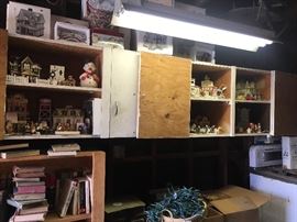 Snow Village Christmas houses and accessories