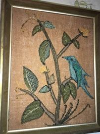 mid century stitchery