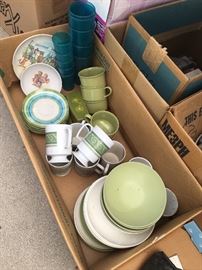 vintage dish sets