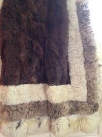 Llama rug from Peru