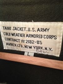 Tank jacket of the US Army WWII