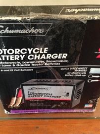 Motorcycle battery charger