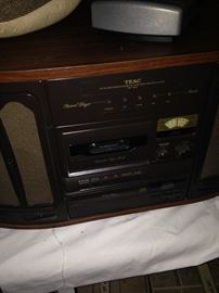 TEAC radio and cassette tape player