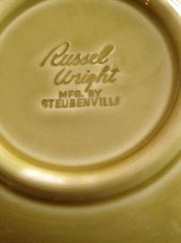 Russel Wright’s American Modern dinnerware, produced by Steubenville 