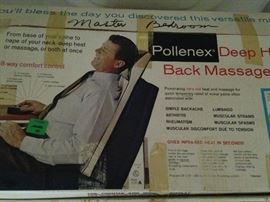 Vintage Pollenex Deep Heat Back Massager