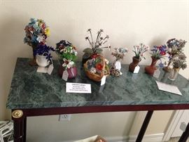 Small marble top table