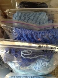 Yarn and knitting supplies