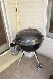 Here's the Weber and charcoal starter