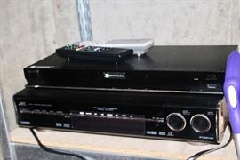 Audio Equipment by Sony and JVC