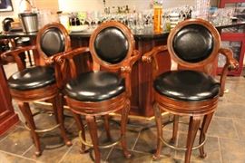 We have six of these bar stools and they are fine!