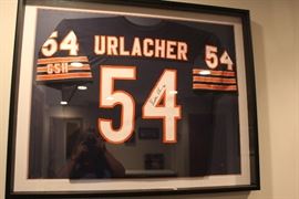 Signed Brian Urlacher Jersey