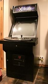 This is the X-Arcade machine - it's my understanding that there is an X-box inside this.