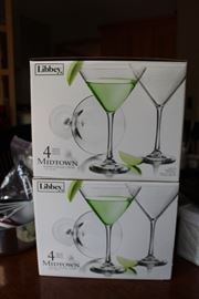 martini glasses