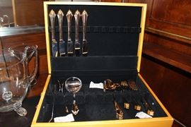 Box of flatware