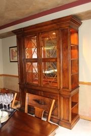 Here's another view of the china cabinet