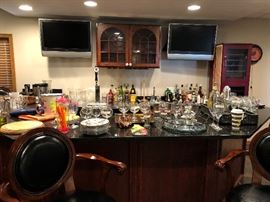The bar in the basement. Fun! It's like your own "Cheers"