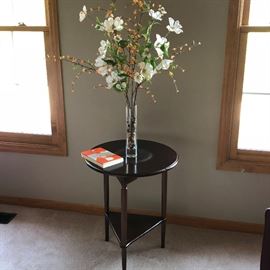 Small table with floral