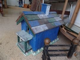 Large hand made bird house