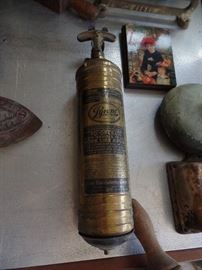 Vintage Pyrene  fire extinguisher 